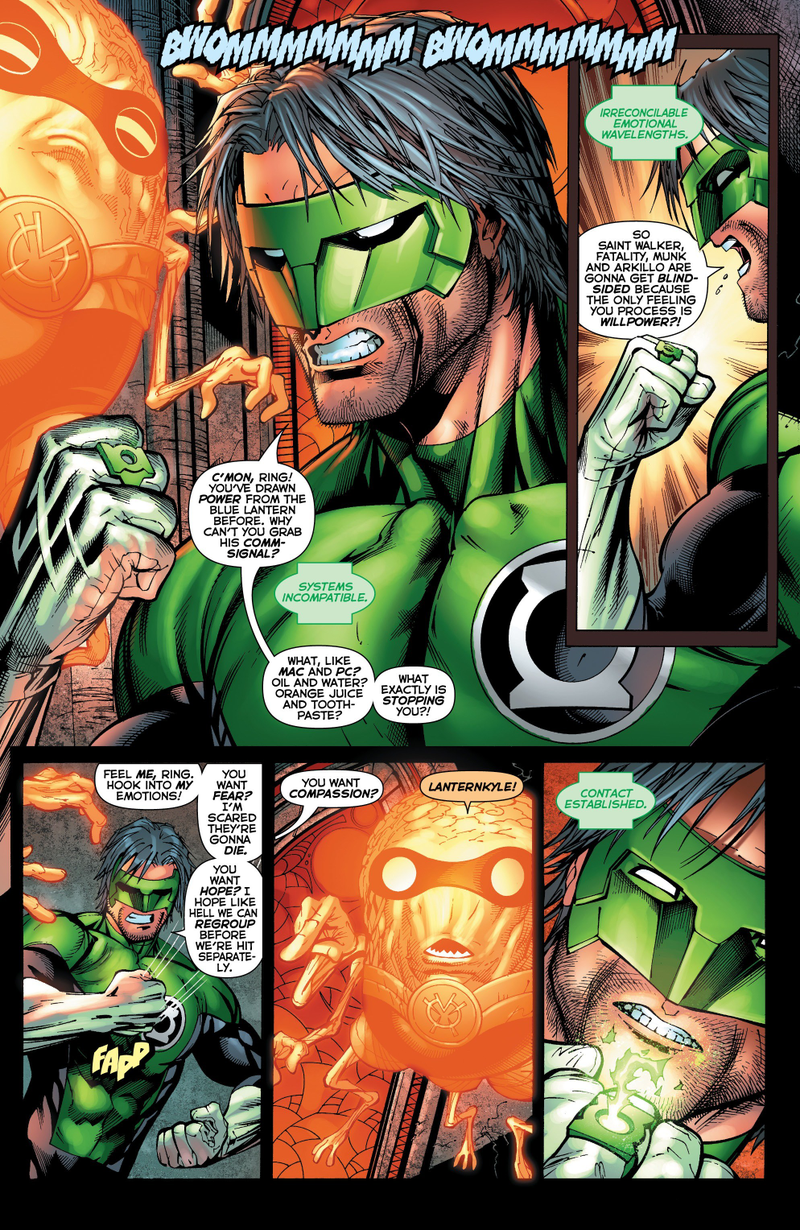 Illustration for article titled Can Green Lantern defeat a spaceship the size of a solar system?